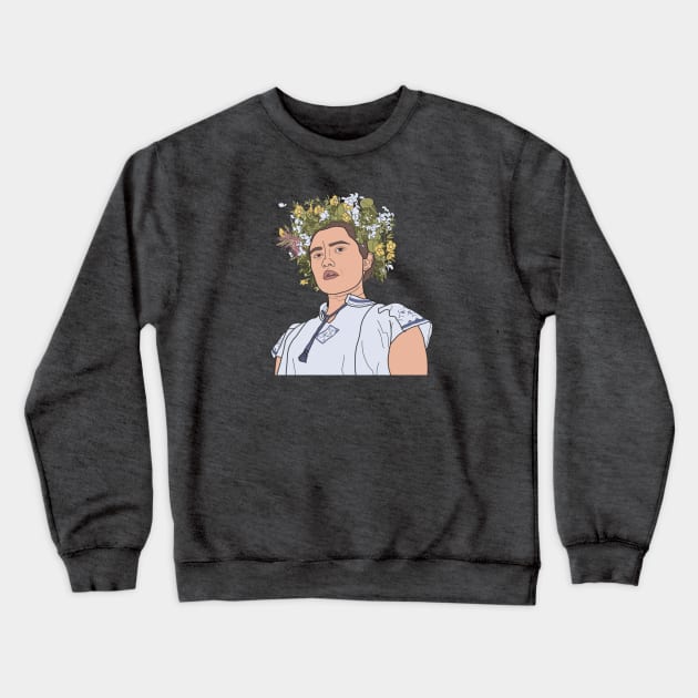 Midsommar May Queen Crewneck Sweatshirt by Kath Fernweh